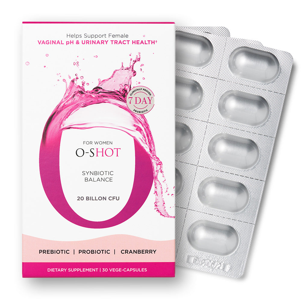 O-Shot® Synbiotic Women's Probiotic & Cranberry Extract - Omax Health
