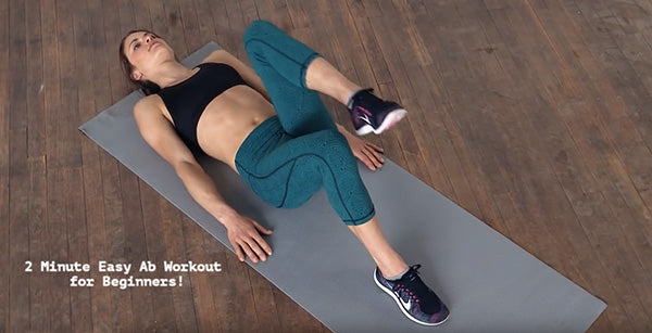 It's Super Simple And Easy To Do - The 2 Minute Ab Workout!