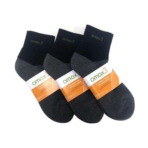 Omax® CircuMax Sport Socks 3 Pack - Omax Health