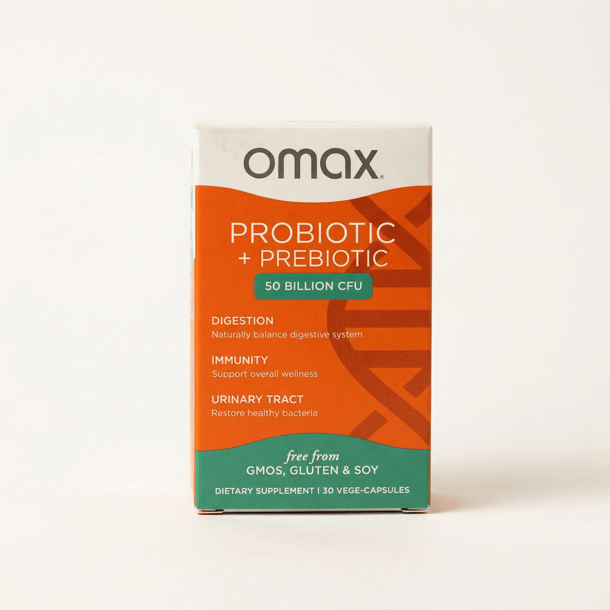 OMAX® Synbiotic Probiotic + Prebiotic | with Chicory Root Inulin