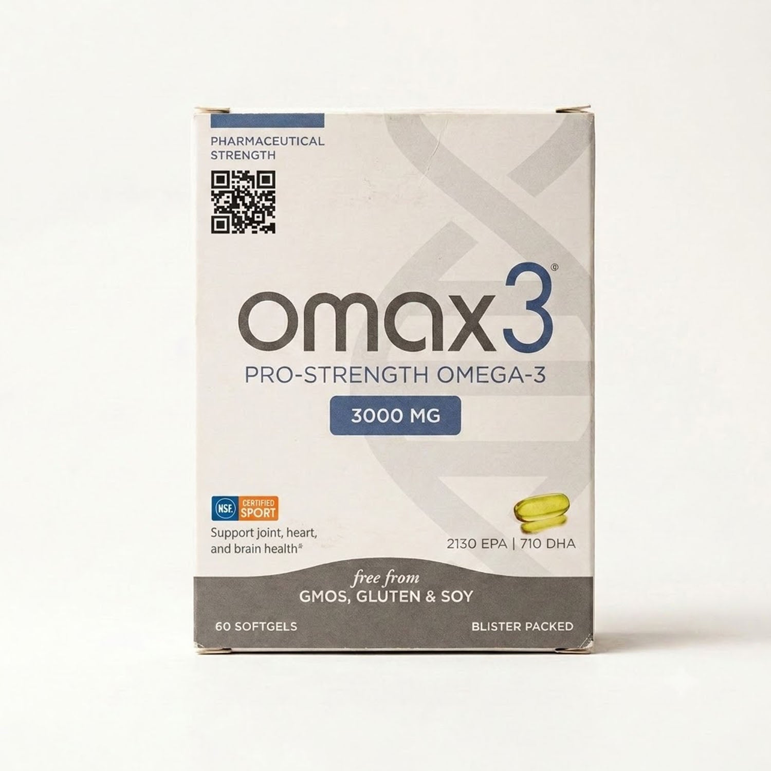 OMAX3® Ultra-Pure Professional Strength Omega 3 Supplement I