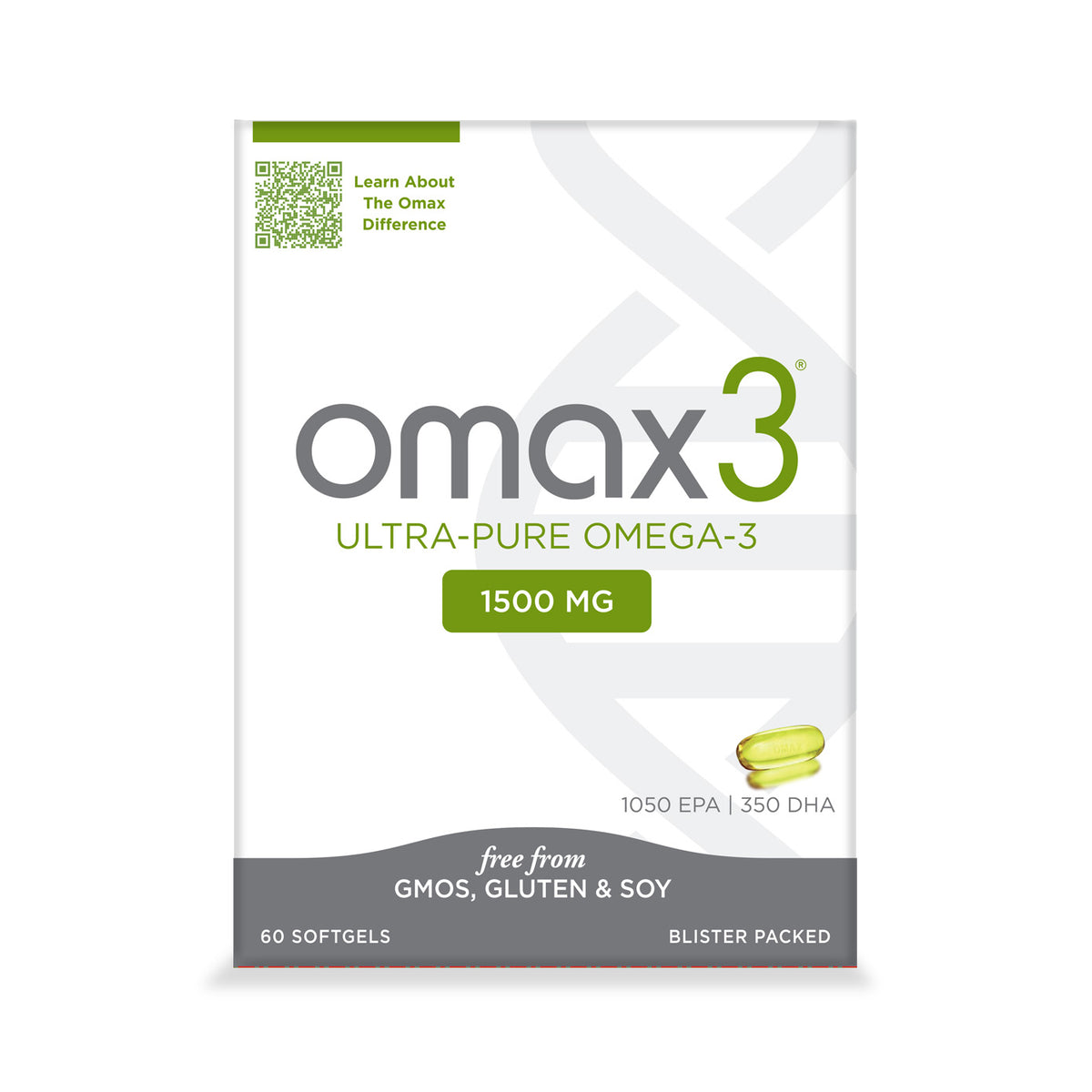 OMAX3® Ultra-Pure Omega Fish Oil Supplement Omax Health