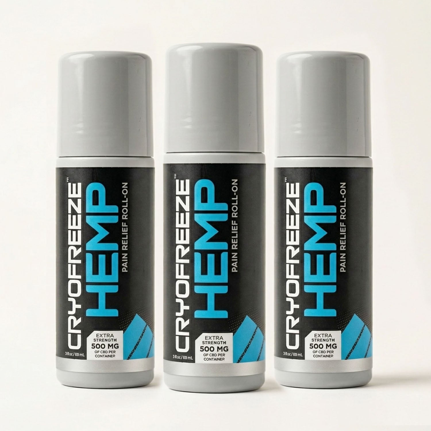 CRYOFREEZE® Hemp CBD Roll-On | Extra Strength - Omax Health
