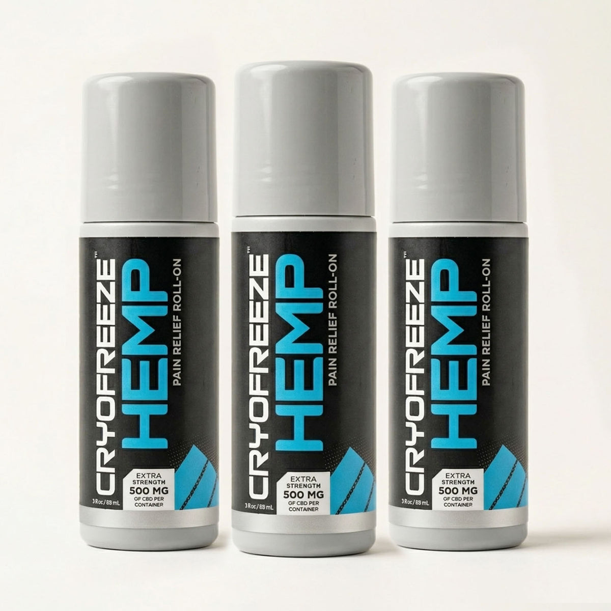 CRYOFREEZE® Hemp CBD Roll-On | Extra Strength - Omax Health