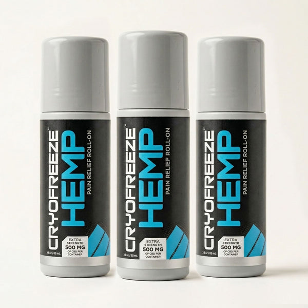 CRYOFREEZE® Hemp CBD Roll-On | Extra Strength - Omax Health