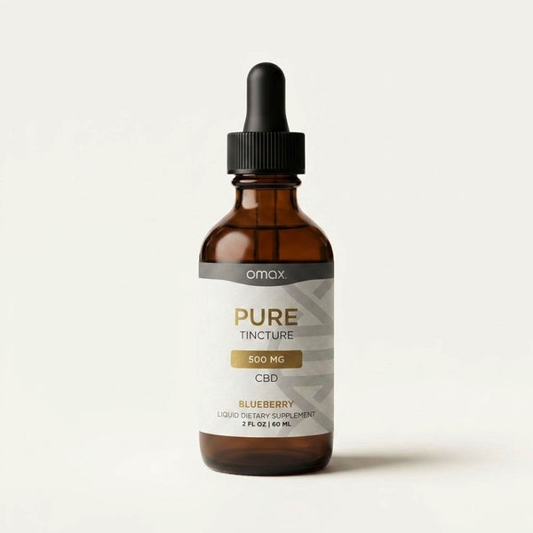 Omax® Pure Tincture CBD Oil - 500mg | 0% THC - Omax Health
