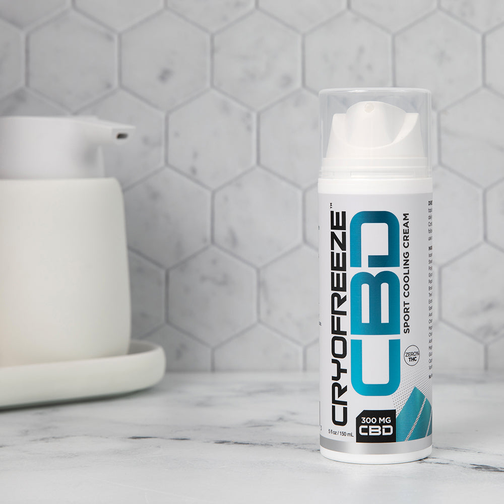 CryoFreeze® CBD Sport Cooling Cream - Omax Health 