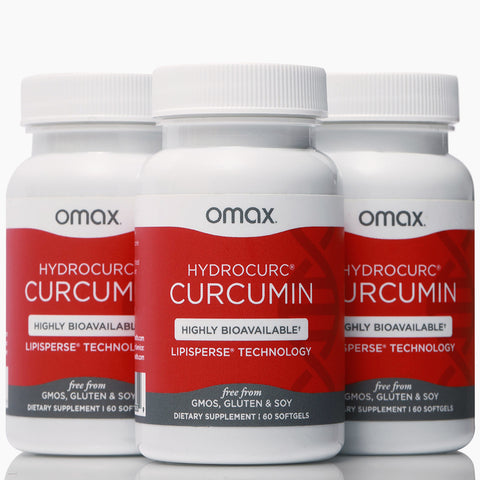 3 Pack Omax® HydroCurc Curcumin - Omax Health