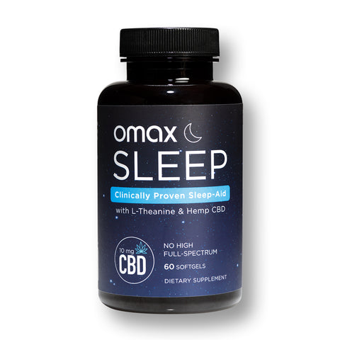 Omax® Sleep CBD Supplement | Subscribe & Save - Omax Health