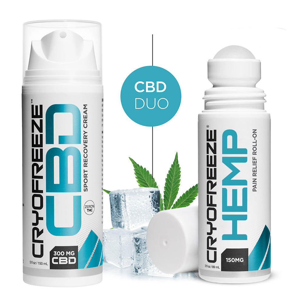 CryoFreeze® CBD Roll-On & Cream Duo - Omax Health